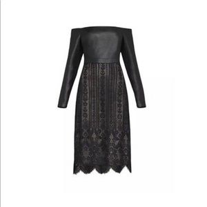 Bcbgmaxazria “Nahara” Off The Shoulder Dress